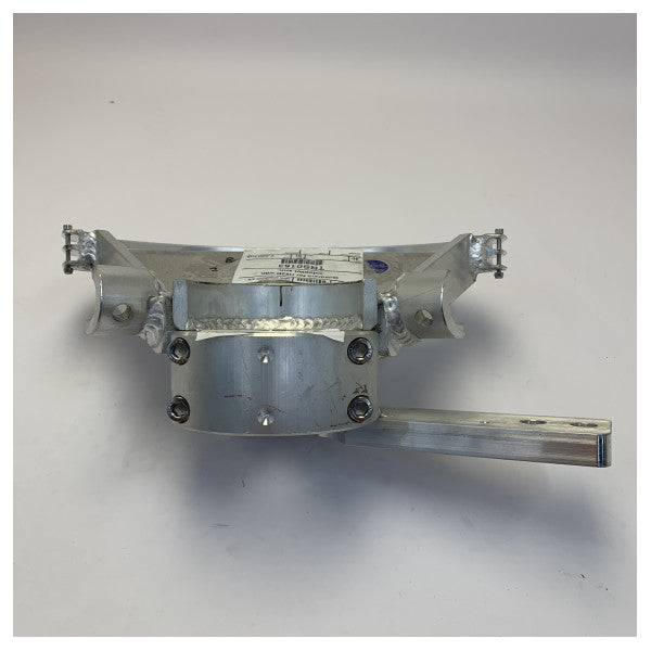 Quadrante de leme Jefa 80 Degree Steering R=250 em alumínio com braço de piloto automático