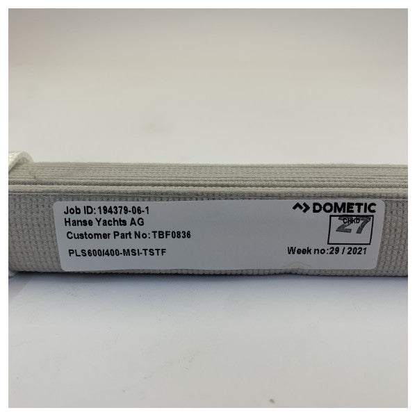 Dometic Πλισέ ρολό σκίασης PLS600/400-MSI-TSTF Πλισέ Ρόλο