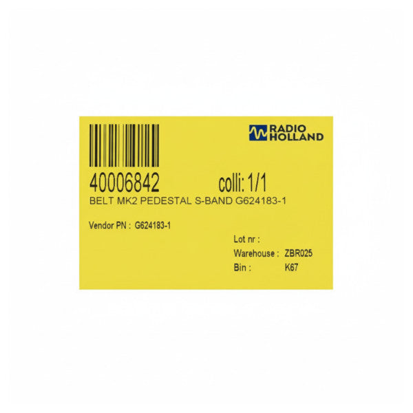 Gates MK2 Πλατφόρμα S-Band Ζώνη - G624183-1