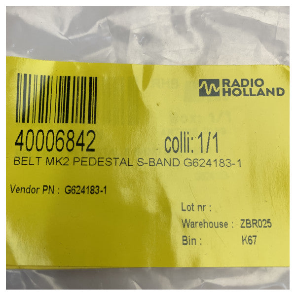 Gates MK2 Podstawka S-Band Pas - G624183-1