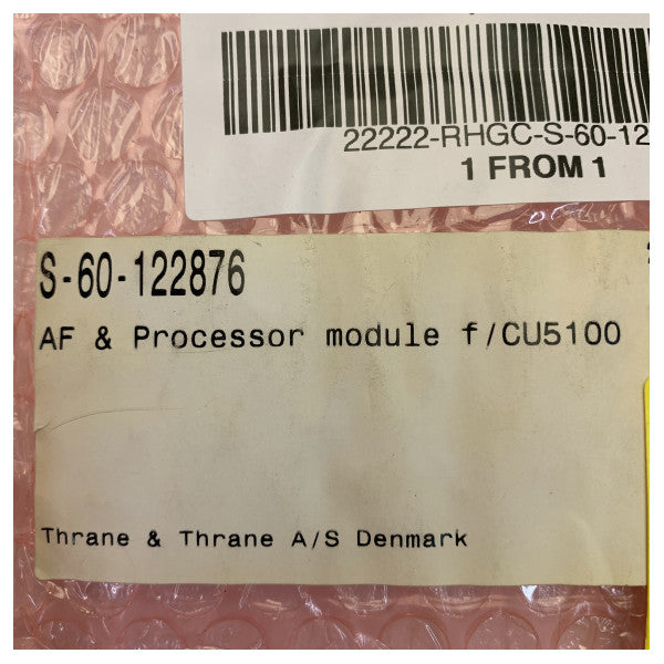 Cobham Thrane a d Thrane S-60-122876 AF och Processor Modul för 5000 och CU5100