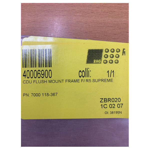 7000-118-367 Einbaurahmen für Marine-Elektronik