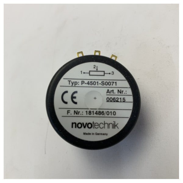 Novotechnik 1505906 præcisions-rotationspotentiometer til marineelektronikkomponent