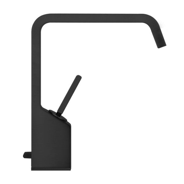 Gessi Rettangolo XL змішувач для умивальника запасні частини чорний 26101/299 - міцний змішувач для стічних вод з нержавіючої сталі для човнів