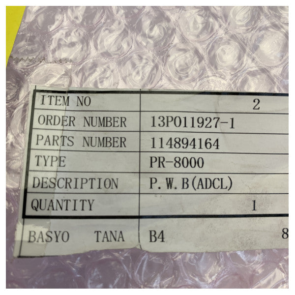 Tokyo Keiki ADCL PCB for PR-8000 - 114894164