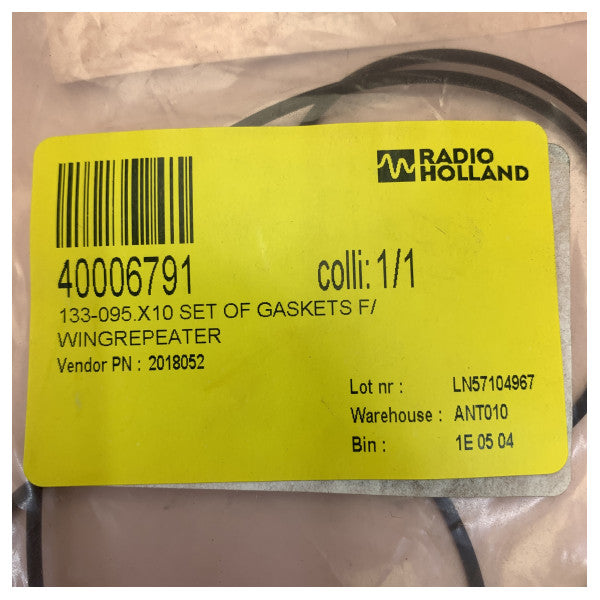 Raytheon Anschutz tiivistesarja siipitoistimelle - 133-095.X10