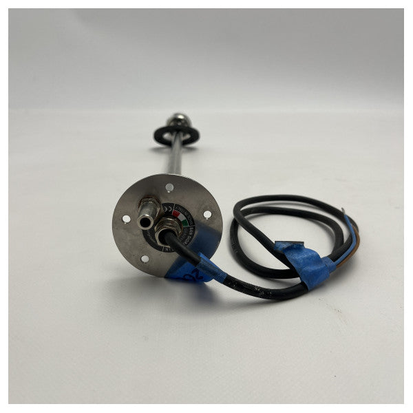 Sensor de Nível de Tanque Marinho 550mm 10-180 Ohm Aço Inoxidável - Compatível com Instrumentos VDO