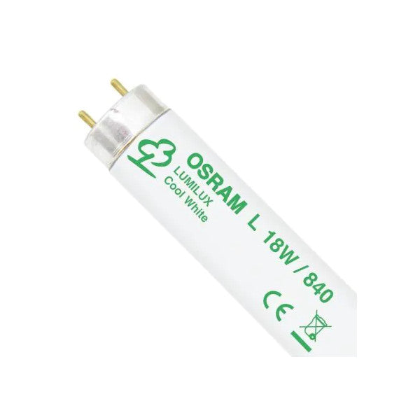 Високоефективна луминесцентна лампа OSRAM FLUO LUMILUX 18W Cool White 840 G13 - 18W/21-840 G13