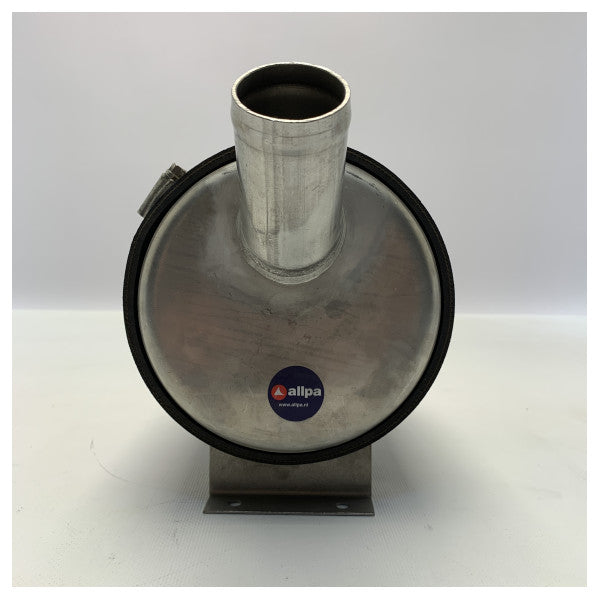 Allpa vattenlås i rostfritt stål 45 mm | 4 liter | 50 hk - 56702