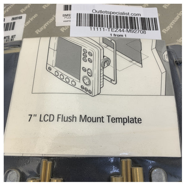 Raymarine M92708 Pathfinder-näytön upotettavan asennussarjan - SL70 RL70 RL80 RL70C RL80C