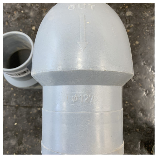 Vetus LT127 グースネック排気システム D127 mm