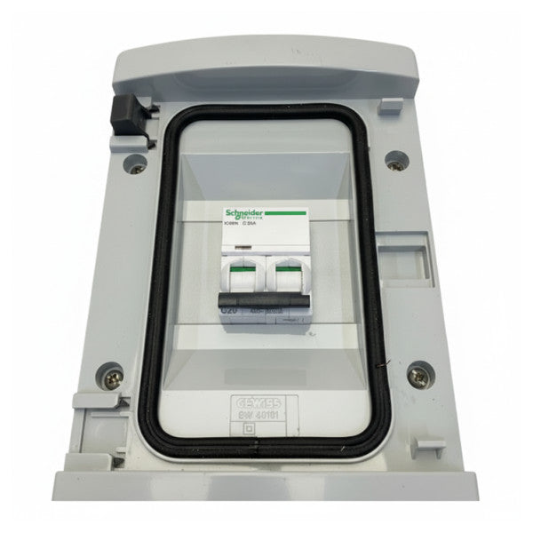 Контрольний блок морського генератора Solaris Yachts S68.1 з вимикачем C20 20A 400V