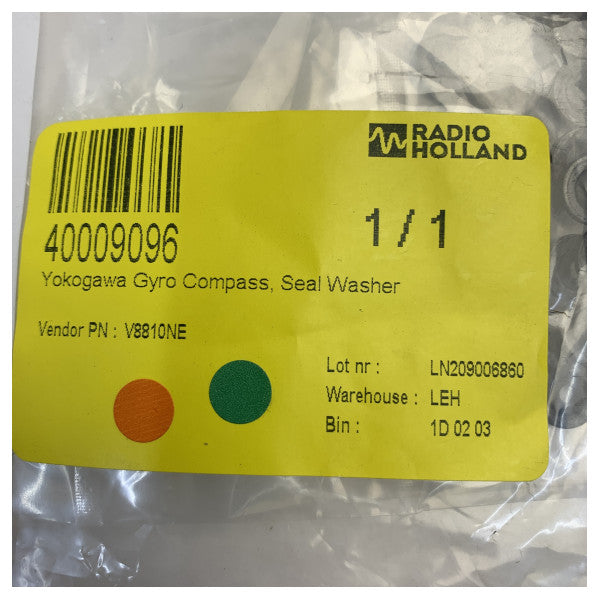 Yokogawa V8810NE Gyro Kompassin tiivistysrenkaat