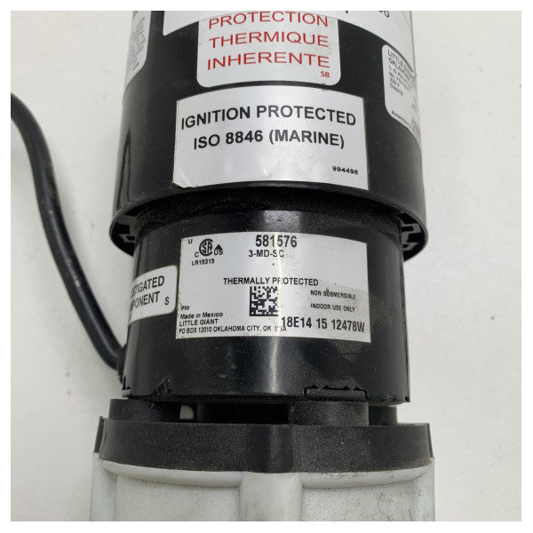 Little Giant Pumps Sea Water Aircon Pump - 581506
