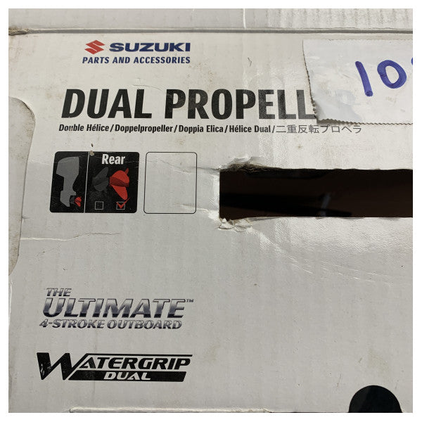 Suzuki 3-kraki 15.5 x 19.5 R duo prop od nehrđajućeg čelika