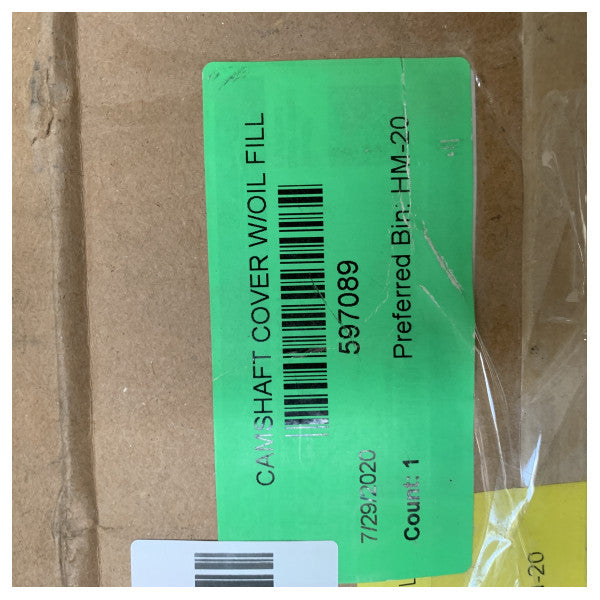 Indmar 597089 капак на разпределителния вал с маслен пълнеж Ford 6.2L