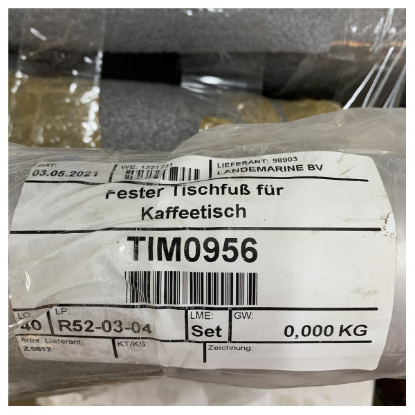 Miekka-alumiininen kiinnike irrotettava pöytätuki - Z.0812