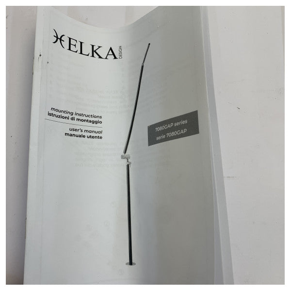 Elka 7080GA Paslanmaz Çelik Çıkarılabilir Dış Mekan Deck Duşu