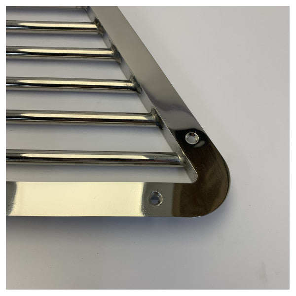 Fjord 52 Open Stainless Steel Engine Room Air Ventilator Screen - TMZ0190