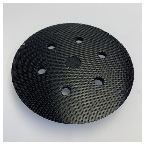Plato de lija Mirka Velcro de 6 agujeros de 150 mm con respaldo 5/16 1975144