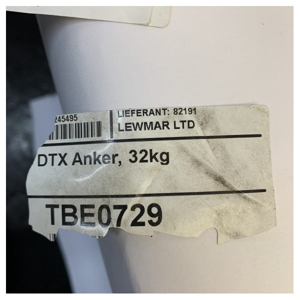 Lewmar Delta 25 KG | 55 LB Rustfrit Stål HHP Anker - 57332