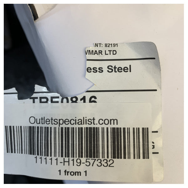Lewmar Delta 25 KG | 55 LB Rustfrit Stål HHP Anker - 57332