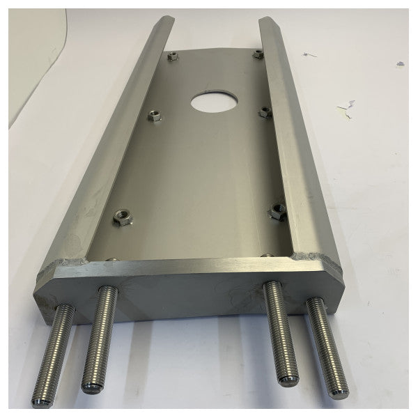 Fjord 42 Open T-Top Stainless Steel Support Starboard Side - TBR1142