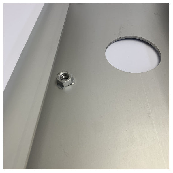 Fjord 42 Open T-Top Stainless Steel Support Starboard Side - TBR1142