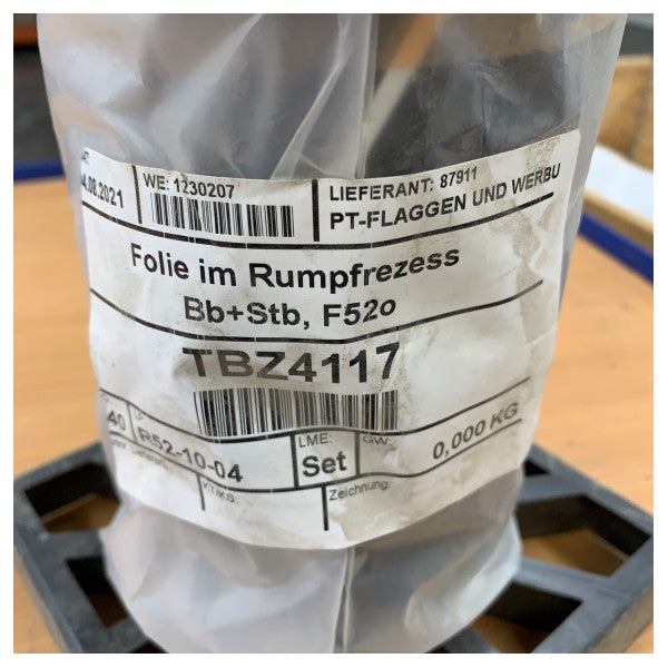 Fjord F52 Open Hull Decals Set ta' L-Idra u l-Lat tal-Kamp - TBZ4117