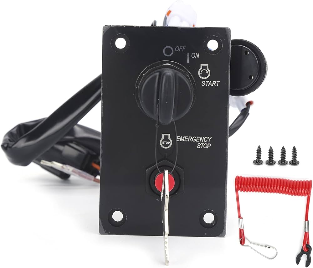 Suzuki indbygget motortænding med sikkerhedsledning - 37100-96J27