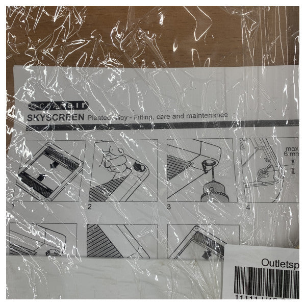 Dometic Oceanair SPA Blind and Flyscreen 505 x 355 mm - SPA-505/355-R42