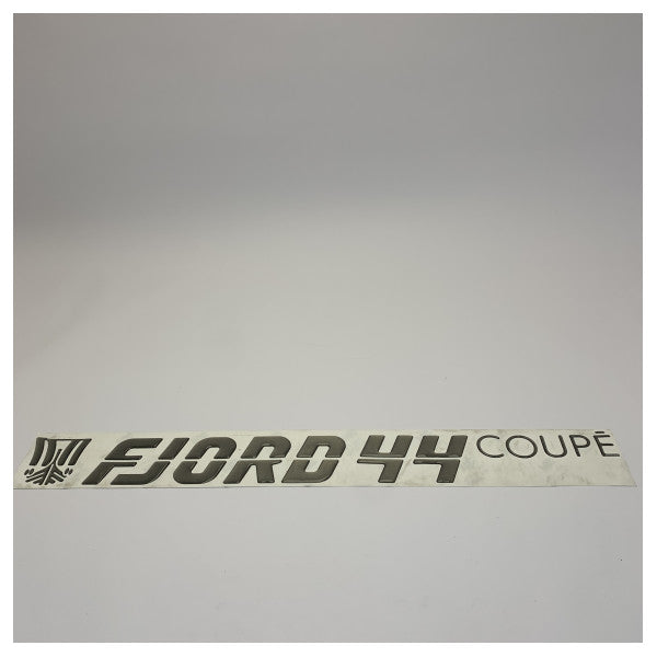 Fjord 44 Coupe Original Hull Brushed Titanium Logo Antracite - TBZ1139