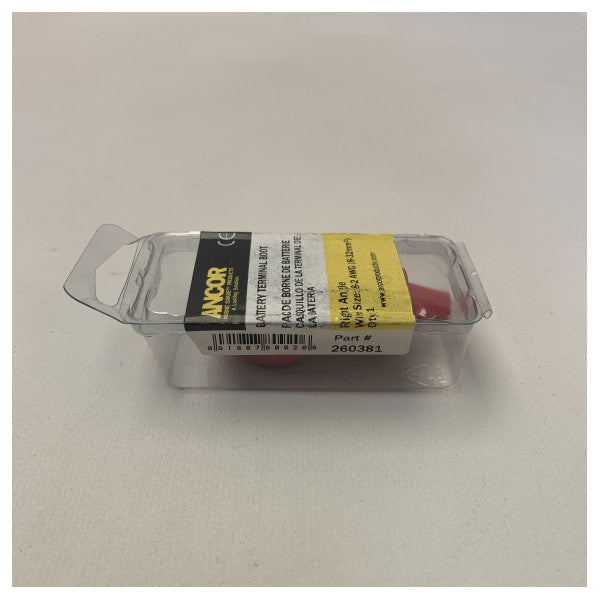 Marine Battery Terminal Cover Red - Durable Waterproof Insulated Connector Cap for Positive Pole Protection