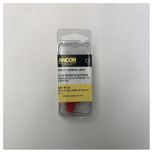 Marine Battery Terminal Cover Red - Durable Waterproof Insulated Connector Cap for Positive Pole Protection