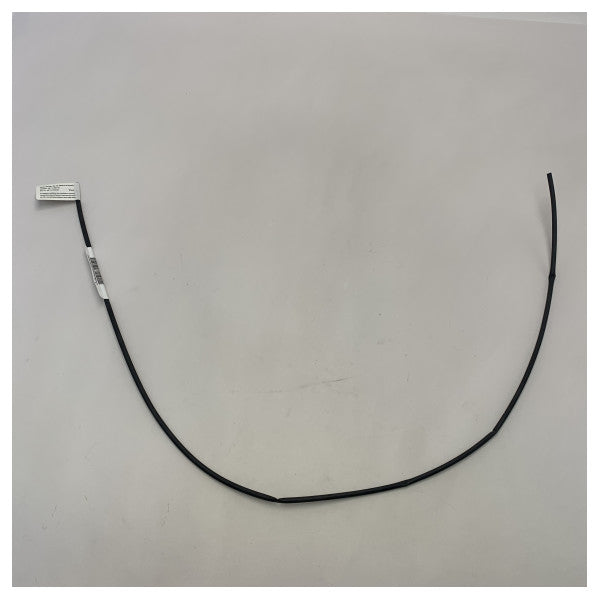 Ancor krympslang av marin kvalitet med självhäftande foder 3/16 x 48 svart