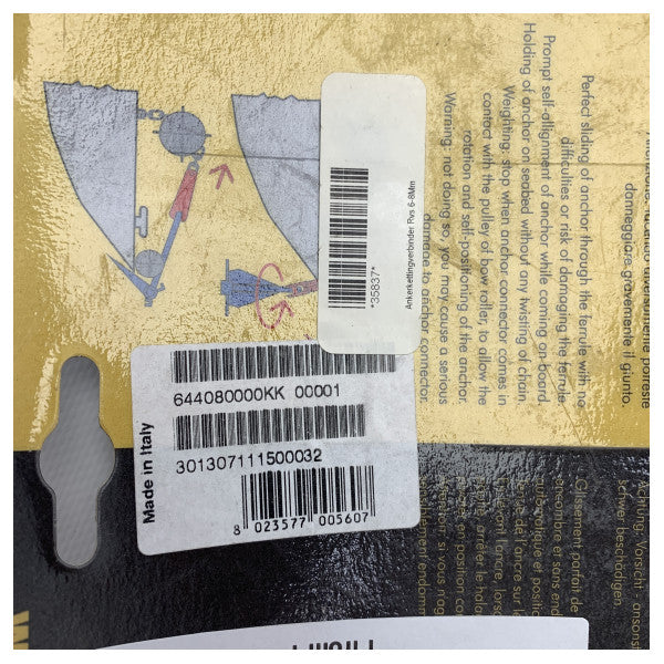 Kong 644.08 8 mm Swivel | konektor lanca