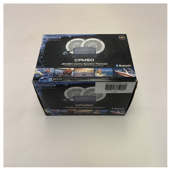 Jensen DPM50 2-kanals bluetooth-förstärkare med högtalare