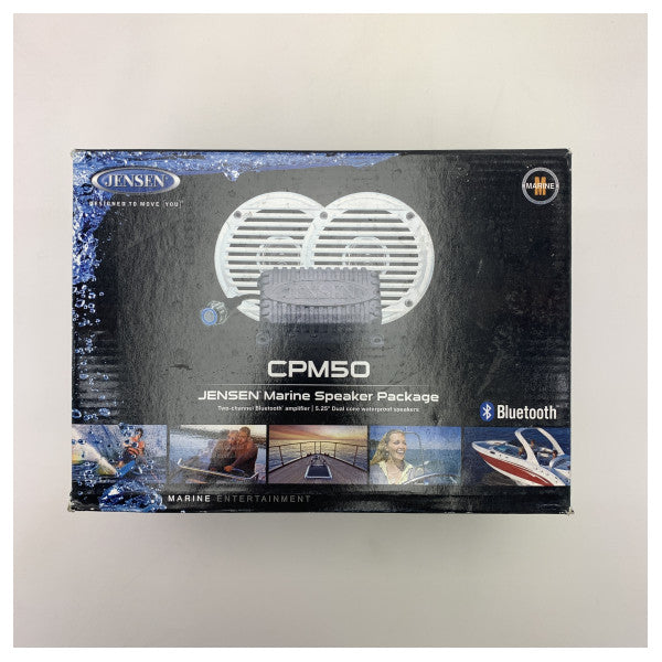 Jensen DPM50 2-kanals bluetooth-förstärkare med högtalare