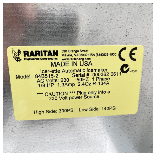Raritan Marine stainless steel Icemaker 84B515-2