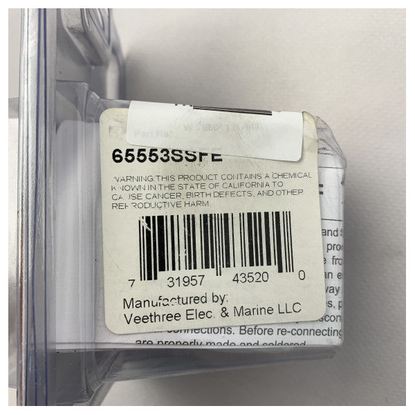 Veethree motor sıcaklık göstergesi ekranı - 65553SSFE