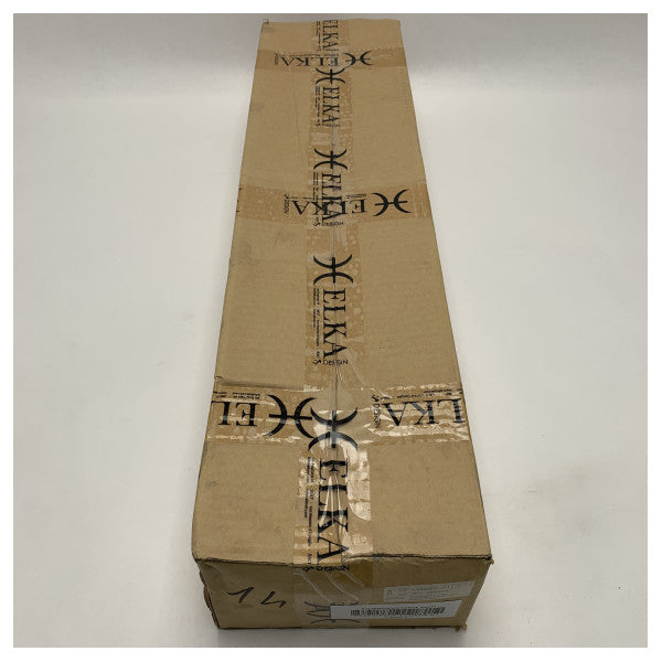 Elka Grayton polished stainless steel high basin sinle lever mixer tab - 43300/A-01