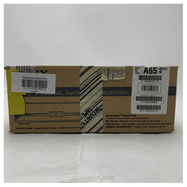 Цифровий супутниковий приймач Sony SAT-A65 - компактний, надійний морський супутниковий телевізійний приймач з підтримкою Dolby Digital