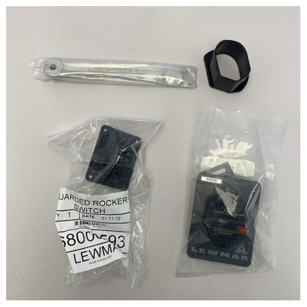 رافعة مرساة كهربائية من الفولاذ المقاوم للصدأ من الفولاذ المقاوم للصدأ من نوع Lewmar V700 12V 6/7 مم - 6670011108-312