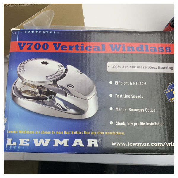 Lewmar 6670011198-316 - Pionowa winda kotwiczna V700 G 12V 8mm