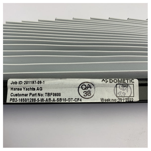 Dometic PB2 Plise Perde Bot Perdesi Salonda Sağ Arka - 1650 x 1288 mm