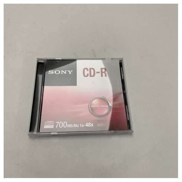 Sony CD-R 700MB 48x Празен диск за архивиране на данни и аудио - Надеждно съхранение на медии