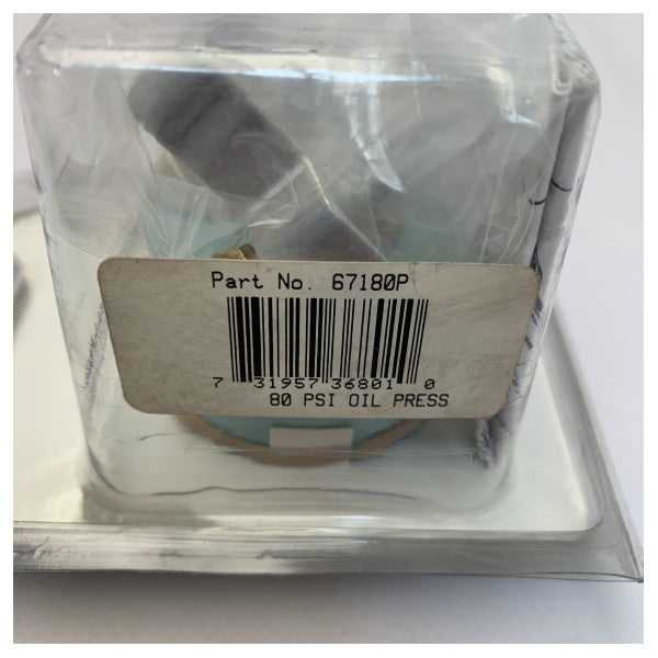 Teleflex Johnson Evinrude индикатор за налягането на маслото, бял - 67740P