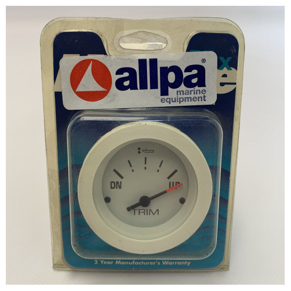 Teleflex marin motor trimindikator display vit - 67742E