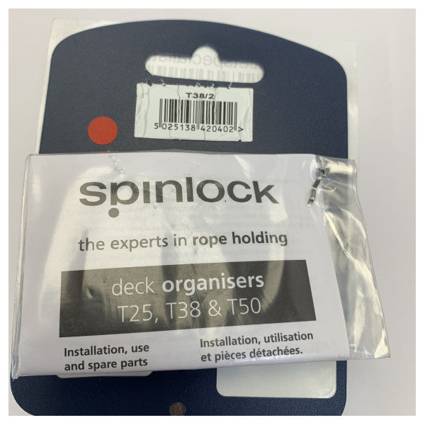 Spinlock T38-2 Däckorganisatör - 2-skivors organisatör för segelbåtar