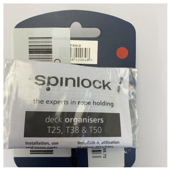 Spinlock T50-2 Deck Organizer - 2-Disc Rope Organizer 50mm